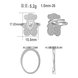 Wholesale Cheap Fashionable bear love ring from china GPR085 0 small