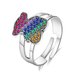 Wholesale Cheap Fashion pop color bear love ring from GPR086 2 small