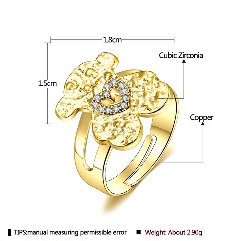 Wholesale Cheap Fashion pop bear love ring From China GPR087 0