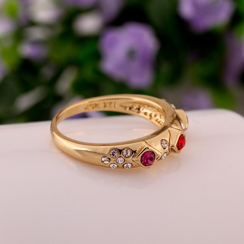 Wholesale Luxury multicolor  CZ Rose Gold Rings for Women Lovers Gift  Rings for Wedding Party TGGPR109 1