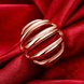 Wholesale Hot sale jewelry form China Trendy Rose Gold Geometric Ring  wedding jewelry TGGPR019 1 small