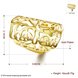 Wholesale Classic 24K Gold Geometric Ring  Hollow Ethnic Wedding Ring Vintage Jewelry TGGPR129 0 small