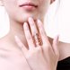 Wholesale Classic Rose Gold Geometric Ring  Hollow Ethnic Wedding Ring Vintage Jewelry TGGPR134 1 small