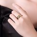 Wholesale Hot Trendy Wedding jewelry Romantic Tin Alloy Geometric White Crystal Ring TGGPR089 3 small