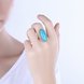 Wholesale jewelry from China Charms Natural Turquoise Rings 18K gold Women's Vintage Anniversary Party Gifts TGNSR032 0 small