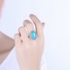 Wholesale jewelry from China Charms Natural Turquoise Rings rose gold Women's Vintage Anniversary Party Gifts TGNSR017 0 small