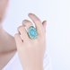 Wholesale Vintage 18K gold Wide Big Natural Turquoises Rings For women Bohemian Boho Jewelry goldfriend Gifts TGNSR025 0 small