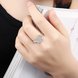 Wholesale Trendy Real 100% 925 Sterling Silver Butterfly Rings For Women Clear CZ Lady Engagement Decoration Ring Wedding Jewelry TGSLR092 4 small