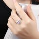 Wholesale  Fashion Jewelry 925 Silver Rings For Women Pink CZ Diamand Water Drop Engagement Bridal Wedding Accessories Ring  TGSLR096 4 small