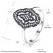 Wholesale New 925 Sterling Silver Ring Pave Sparkling Classic Lace With Crystal Ring For Women Wedding Party Gift Fine Jewelry TGSLR015 0 small