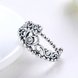Wholesale Fashion 925 Sterling Silver Heart CZ Ring My Princess Queen Crown Romantic Ring for Women Engagement Promise Jewelry TGSLR020 3 small