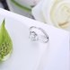 Wholesale Lose money promotion hot sell shiny zircon 925 sterling silver finger wedding rings for women jewelry wholesale gift TGSLR194 2 small