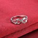 Wholesale Exquisite White 8 shape Infinity Rings For Women Wedding Engagement Promise Ring Jewelry Valentine's Day Gifts For Her TGSPR510 3 small