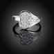 Wholesale Hot selling Mother's Day Gift Fashion Love Heart zircon Rings For Women Wedding Fine Jewelry TGSPR516 1 small