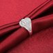 Wholesale Hot selling Mother's Day Gift Fashion Love Heart zircon Rings For Women Wedding Fine Jewelry TGSPR516 2 small