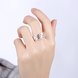 Wholesale Hot selling Ladies Ring Angel wings Crystal zircon Ring For Women Fashion Glamour Engagement Ring Jewelry Accessories TGSPR527 4 small