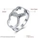 Wholesale Hot selling  rings from China Trendy Unique Female Finger Ring Endless Love Symbol Promise Fashion For Women jewelry TGSPR558 0 small