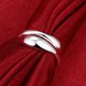 Wholesale Fashion Classic Silver Plated Water Drop Ring for Unisex  fashion wholesale jewelry SPR560 1 small