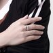 Wholesale Fashion Classic Silver Plated Water Drop Ring for Unisex  fashion wholesale jewelry SPR560 4 small