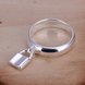 Wholesale Romantic Silver Plated Lock Ring for Women  fashion wholesale jewelry SPR561 1 small