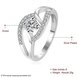 Wholesale New Fashion Women Ring Finger Jewelry Romantic hot sell  Zircon Ring SPR580 0 small