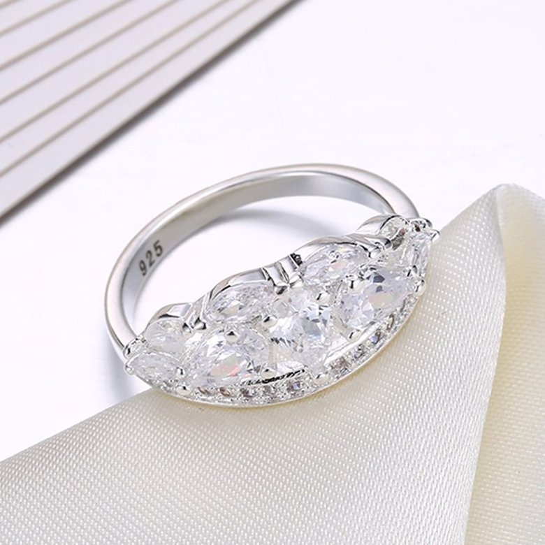 Wholesale Fashion Luxury Zircon Crown Ring for Women Bride Engagement Wedding ring SPR587 1