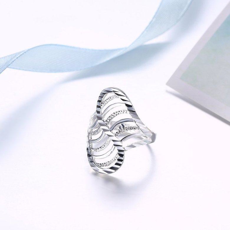 Wholesale Fashion wholesale jewelry Europe America Creative Trendy Silver Plated araneose Ring for Unisex finger wholesale jewelry SPR615 1