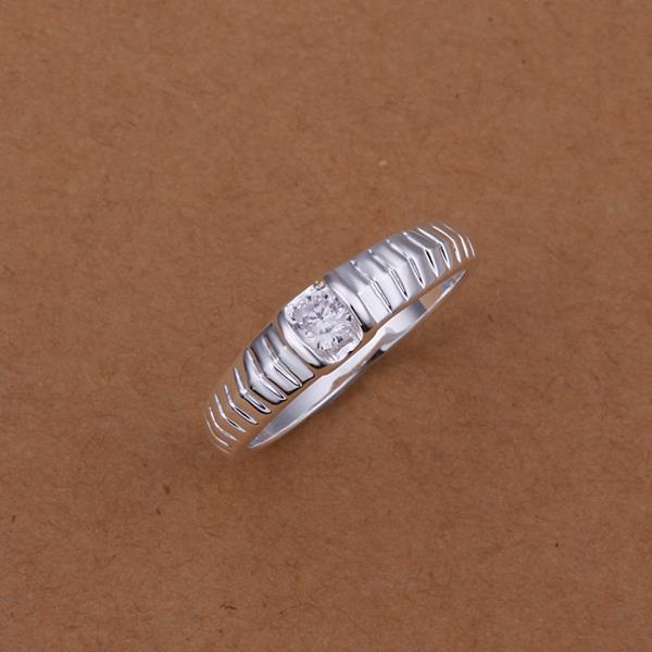 Wholesale Classical simple Carved transverse Women rings Engagement Wedding Rings High Quality Delicate Female Accessories jewelry  TGSPR493 0