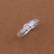 Wholesale Classical simple Carved transverse Women rings Engagement Wedding Rings High Quality Delicate Female Accessories jewelry  TGSPR493 0 small