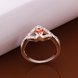 Wholesale Romantic Classical Female AAA Crystal red Zircon Stone Ring Silver color Finger Ring Promise Engagement Rings for Women TGSPR559 2 small