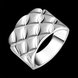 Wholesale silver palted rings from China graven Web Ring For Woman Fashion Charm Wedding Engagement party Jewelry TGSPR575 0 small