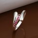 Wholesale Romantic Ladies Zircon Ring Crystal Ring For Women Fashion Glamour Engagement Ring female Jewelry Accessories TGSPR610 0 small