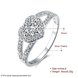 Wholesale Romantic Fashion Women's Rings shinny heart-shaped zircon Love Pattern Wedding Valentine's Gift Jewelries Ornaments TGSPR704 3 small