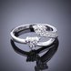 Wholesale Newest hot sale Ring for Women Wedding Trendy Jewelry Dazzling CZ Stone Modern Rings TGSPR187 3 small