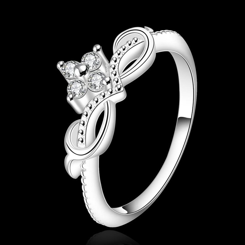 Wholesale Fashion Rings from China for Women Endless Love Symbol Wedding Personalized  Ring Jewelry Gift for Mother TGSPR201 0
