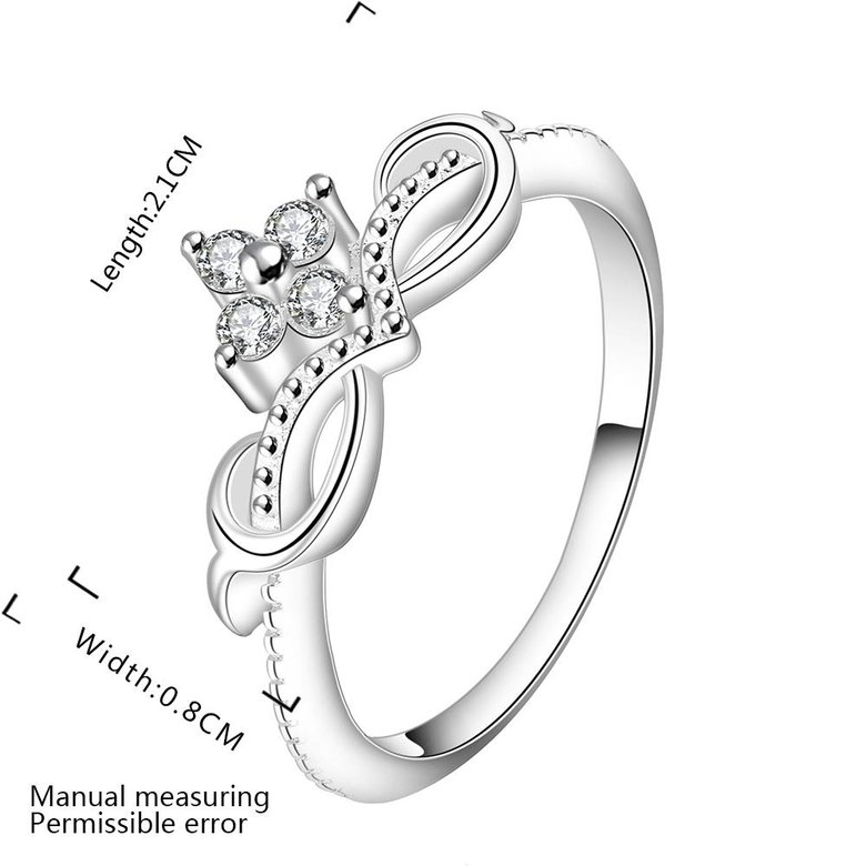 Wholesale Fashion Rings from China for Women Endless Love Symbol Wedding Personalized  Ring Jewelry Gift for Mother TGSPR201 1