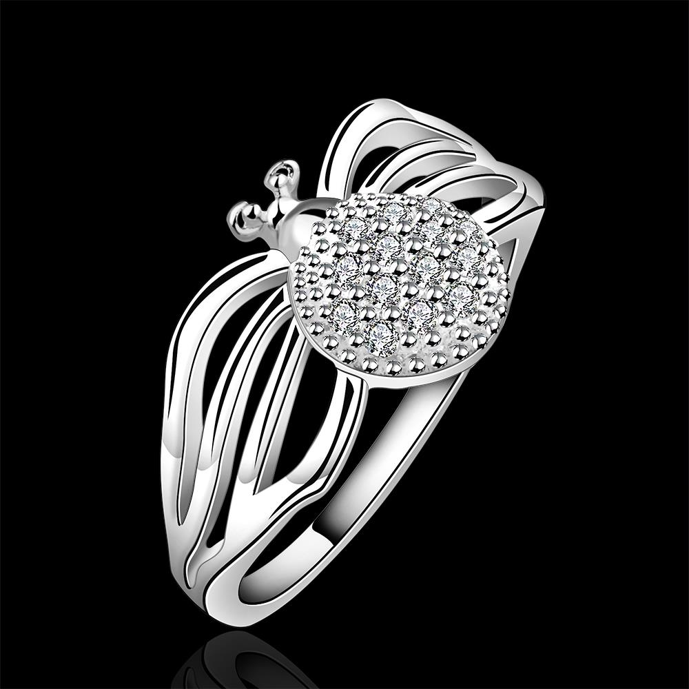 Wholesale Hot selling Woman Zircon rings Jewelry Ladies Wedding Rings spider Crystal Stone Engagement Cocktail party Ring TGSPR466 0