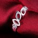 Wholesale Ladies Zircon Ring For Women Fashion Glamour Engagement Ring female Jewelry Accessories TGSPR534 2 small