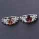 Wholesale Red Zircon Stone butterfly Rings For Women Vintage Silver Color Promise Love Engagement Ring Luxury Bridal Wedding Jewelry TGSPR652 2 small