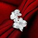Wholesale Elegant Flower Bling Zircon Stone Plant Rings for Women Cute Wedding Engagement Fashion Party Ring Jewelry  TGSPR036 4 small