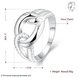 Wholesale Fashion wholesale jewelry from China Trendy Silver rings Ring Vintage Twisted Rope Ring for Women Design Ring TGSPR058 1 small