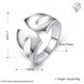 Wholesale Hot sale rings from China Geometric Wave hollow Finger Rings for Women Wedding Engagement Jewelry Gift TGSPR135 1 small