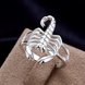 Wholesale Hot sale Animal Ring  Scorpion Ring For Women Fashion Wedding Engagement Party Gift Charm Jewelry TGSPR158 3 small