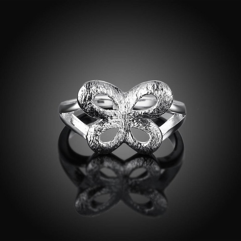 Wholesale jewelry from China Butterfly Ring For Women Wedding Engagement Party Fashion Charm Jewelry TGSPR192 2