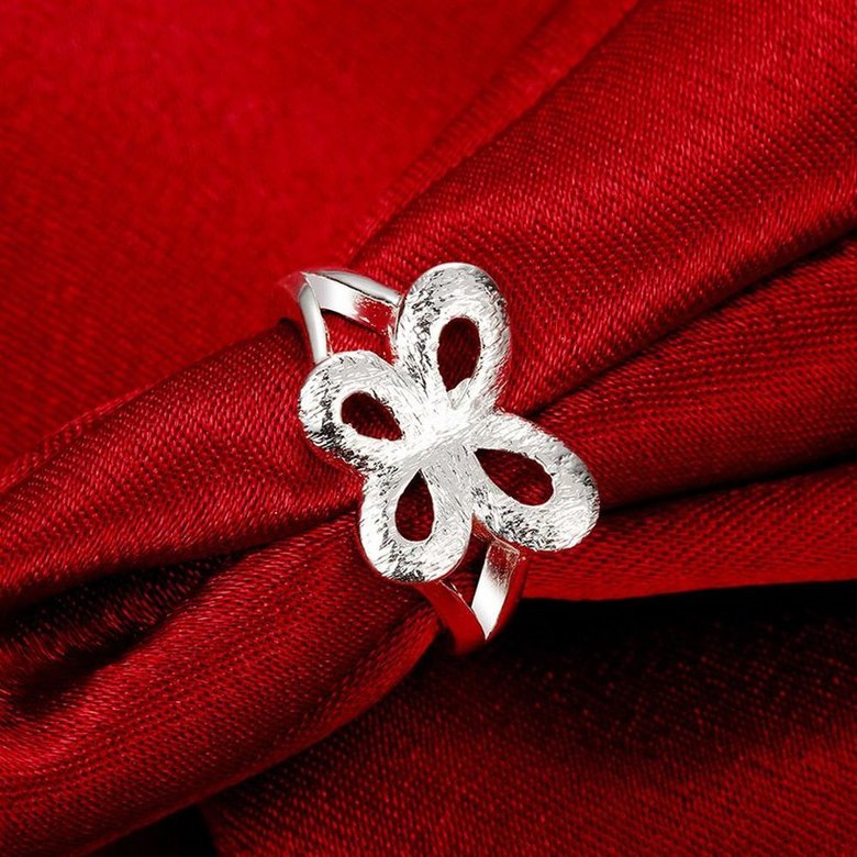 Wholesale jewelry from China Butterfly Ring For Women Wedding Engagement Party Fashion Charm Jewelry TGSPR192 3