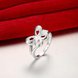 Wholesale jewelry from China Butterfly Ring For Women Wedding Engagement Party Fashion Charm Jewelry TGSPR192 4 small