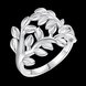 Wholesale Hollow out Flower vine rings for women Engagement party jewelry Girls Ladies wedding ring  TGSPR212 1 small