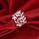 Wholesale Hollow out Flower vine rings for women Engagement party jewelry Girls Ladies wedding ring  TGSPR212 4 small