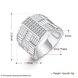 Wholesale NEW European and American style fashion Creative wide ring Zircon Rings wedding rings gothic rings for women TGSPR286 1 small