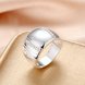 Wholesale Hot sale cheap NEW European and American style fashion Creative wide ring Zircon Rings wedding rings gothic rings for women TGSPR291 1 small